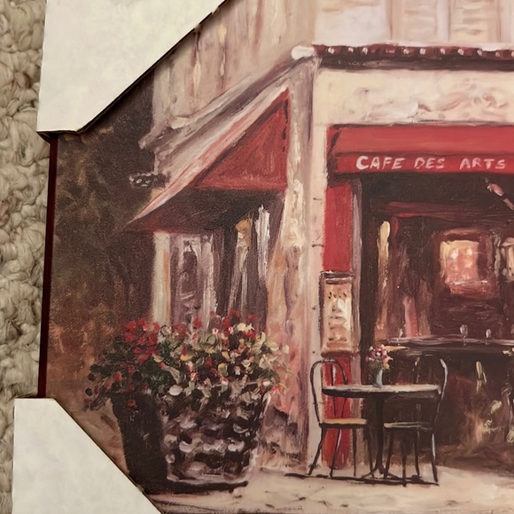 2 8x10 French bistro restaurant scenes wall decor art Brand New - Picture 7 of 16